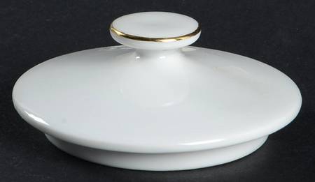 Golden Scroll Lid for Sugar Bowl