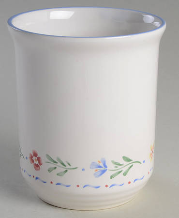 Greta (Coupe, Blue Trim) Utensil Holder