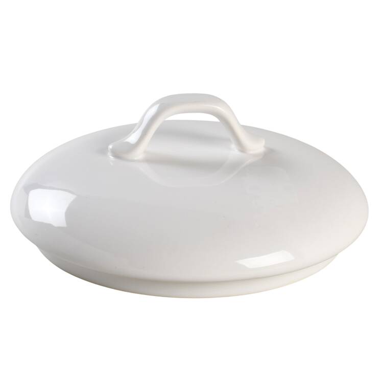 Greta (Coupe, Blue Trim) Lid for Round Vegetable