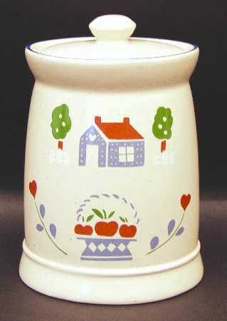 Habersham Country Small Canister & Lid