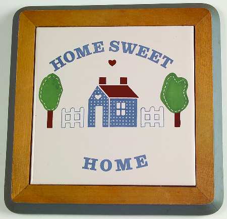 Habersham Country Wood Frame Trivet