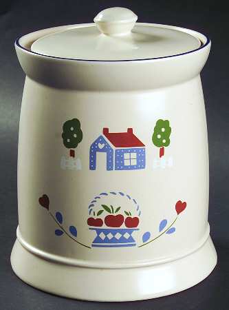 Habersham Country Large Canister & Lid