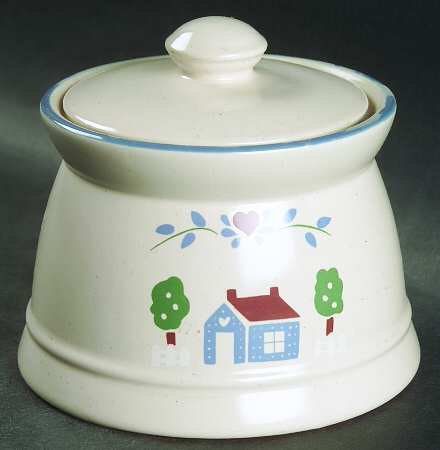 Habersham Country Sugar Bowl & Lid