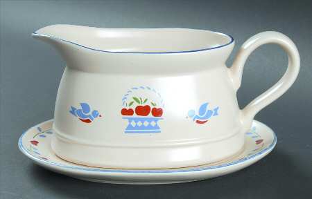 Habersham Country Gravy Boat & Underplate