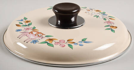 Heartland 4 Quart Metal Covered Casserole, Lid Only