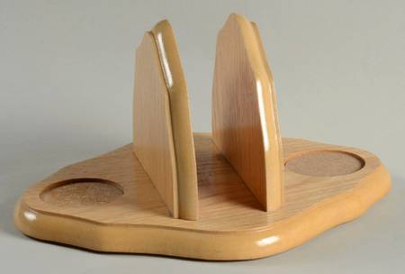 Heartland Wood Tray for Napkin, Salt & Pepper Set-