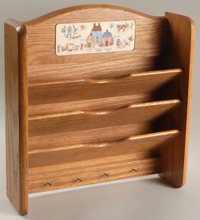 Heartland Wood Letter Rack
