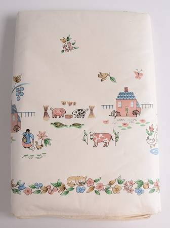 Heartland 60" X 84" Rectangular Vinyl Tablecloth