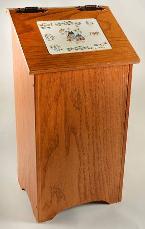 Heartland Wood Hinged Vegetable Storage Bin