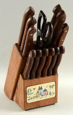 Heartland Cutlery Set-13pcs W/Wood Block