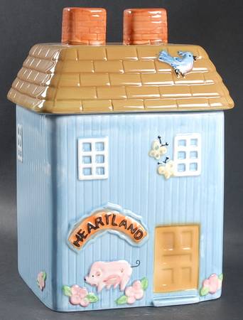 Heartland House Cookie Jar & Lid