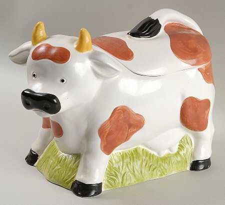 Heartland Figural Cookie Jar & Lid