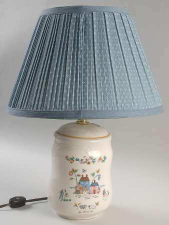 Heartland 14" Electric Lamp & Shade
