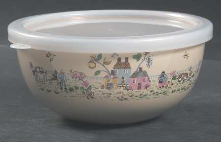 Heartland 5 3/4" Metal Bowl & Plastic Lid