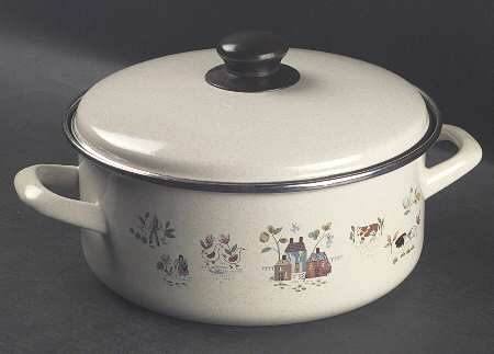 Heartland 4 Quart Metal Covered Casserole