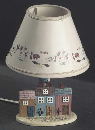 Heartland Candle Lamp & Shade