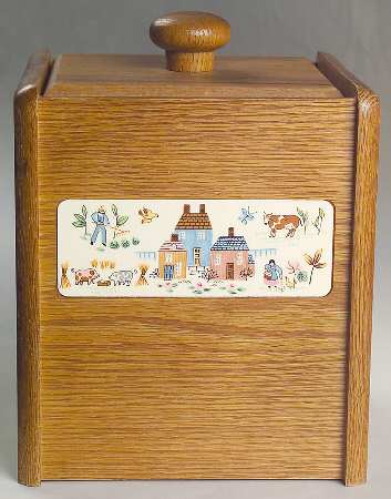 Heartland Large Wood Canister & Lid