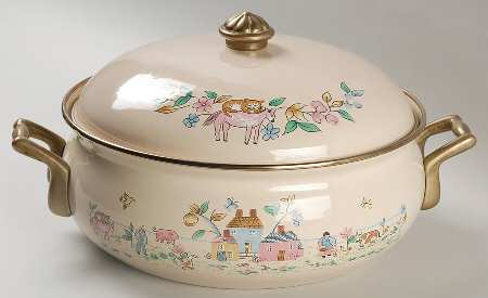 Heartland 4 Quart Metal Covered Casserole