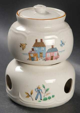 Heartland Potpourri & Lid with Stand