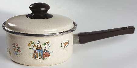 Heartland 1.5qt Metal Covered Saucepan