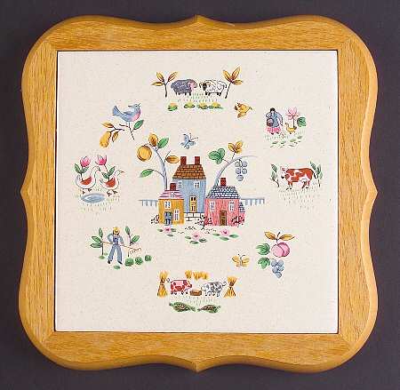 Heartland Wood Frame Trivet