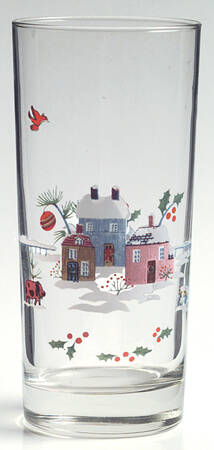 Heartland Christmas 12 Oz Glassware Tumbler