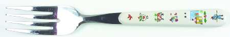 Heartland Christmas Individual Salad Fork by International