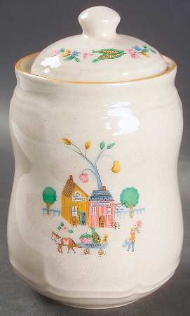 Heartland Village Small Canister & Lid