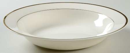 High Point (Ivory Background) Rim Soup Bowl