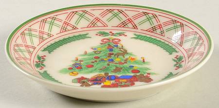 Holly Ribbon Coaster