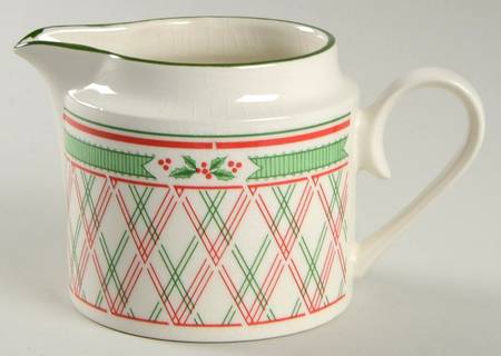 Holly Ribbon Creamer