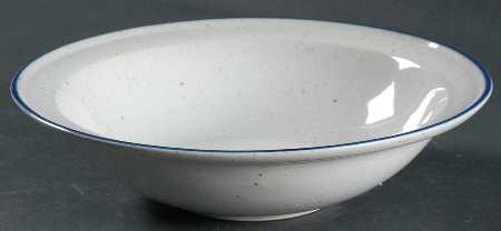 Horizon Blue Rim Cereal Bowl
