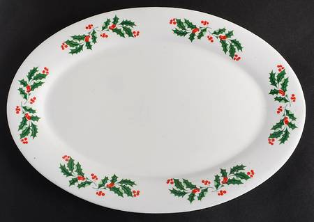 INT2 14" Oval Serving Platter
