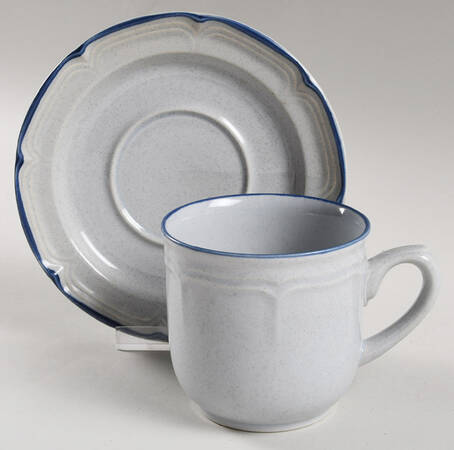 Jennifer Flat Cup & Saucer Set