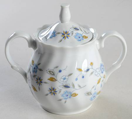 Leonia Sonnet Sugar Bowl & Lid