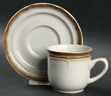 London Flat Cup & Saucer Set