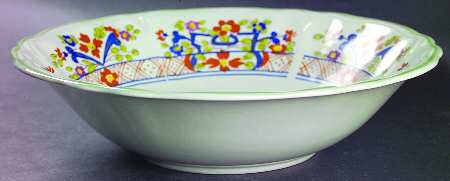 Lotus Valley 9" Round Vegetable Bowl