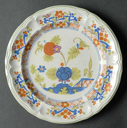 Lotus Valley Salad Plate