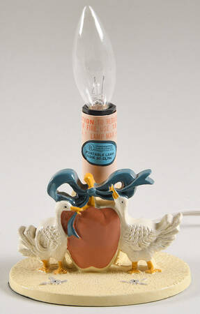 Marmalade 8" Electric Lamp No Shade