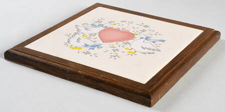 Marmalade Wood Frame Trivet