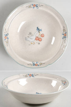 Marmalade Rim Cereal Bowl