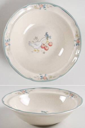 Marmalade Rim Cereal Bowl