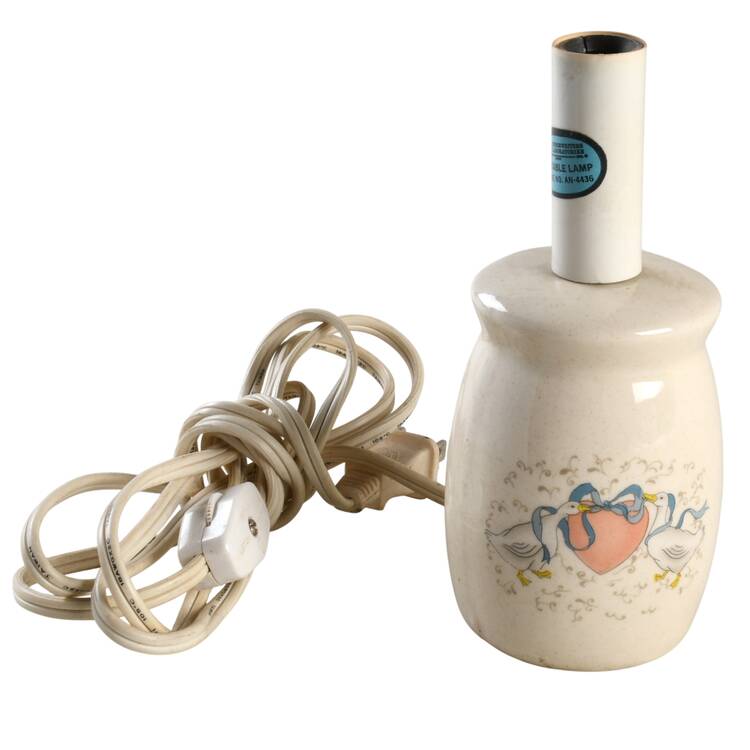 Marmalade 7" Electric Lamp No Shade