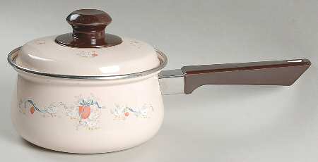 Marmalade 1.5 Quart Covered Metal Saucepan