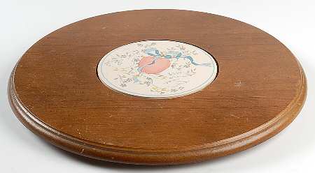 Marmalade Wood Lazy Susan Base