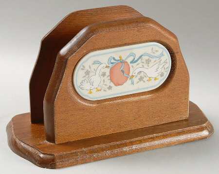 Marmalade Wood Napkin Holder