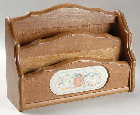 Marmalade Wood Letter Rack