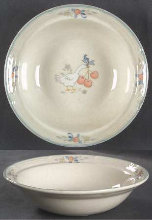 Marmalade Rim Cereal Bowl