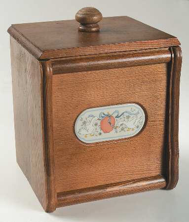 Marmalade Large Wood Canister & Lid