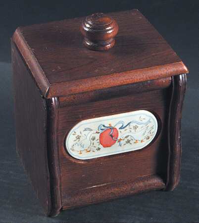 Marmalade Small Wood Canister & Lid